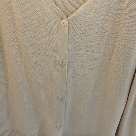 NWT Reitmans cream cardigan size xl - Picture 4 of 13